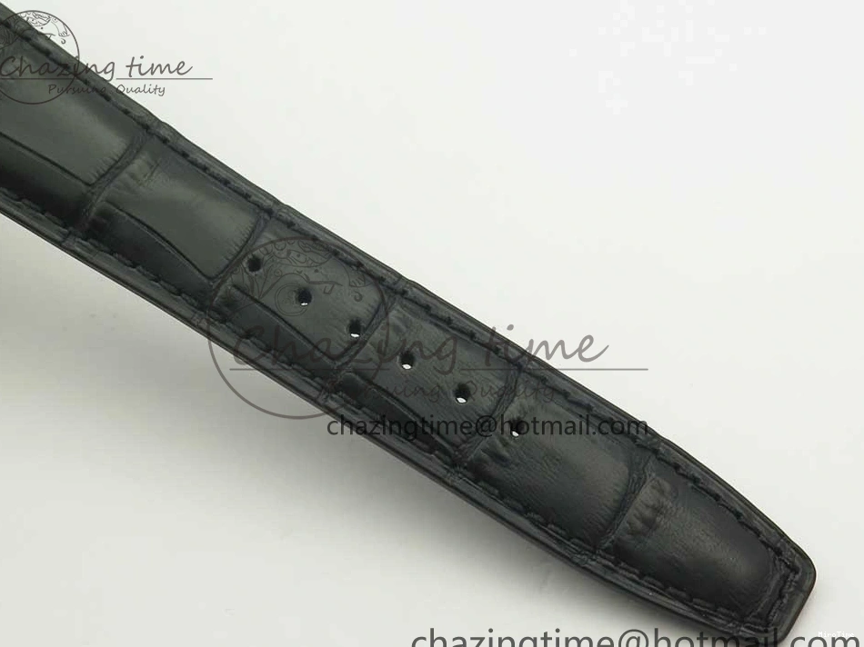 MIROTIME 0316 Portuguese Real PR Real Annual Calendar IW503502 ZF 1:1 Best Edition Blue Dial on Black Leather Strap A Breathable 7152